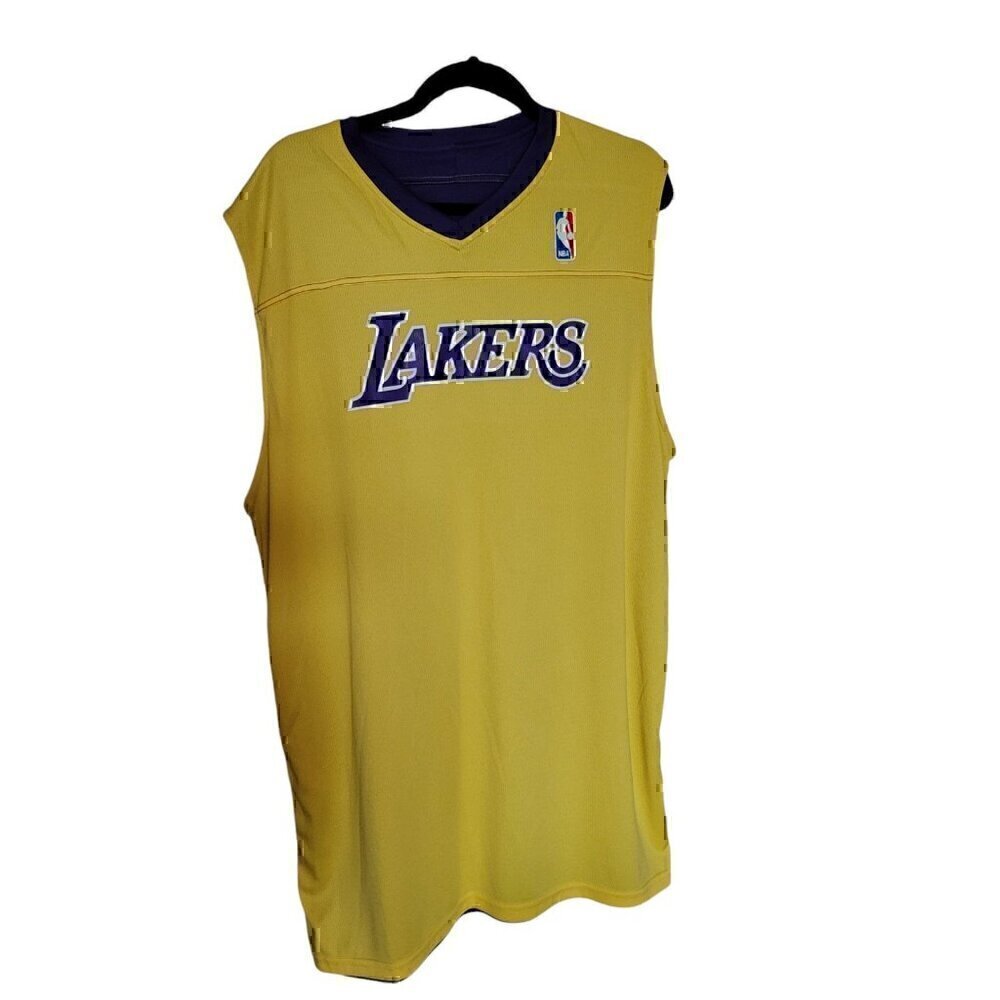 Alleson Athletic Team NBA Lakers 22 Reversible Jersey Size XL NWOT - Picture 2 of 8